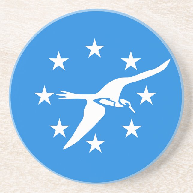Underlägg med Flagga Corpus Christi, Texas, USA (Framsidan)