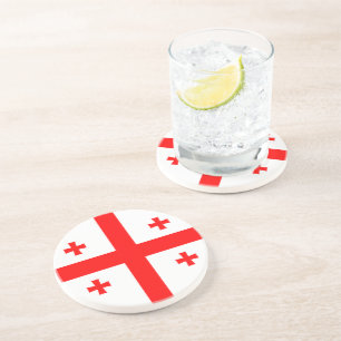 Underlägg med Flagga Georgien