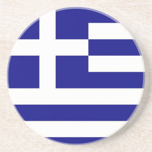 Underlägg med Flagga Grekland