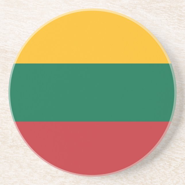 Underlägg med Flagga i Litauen (Framsidan)
