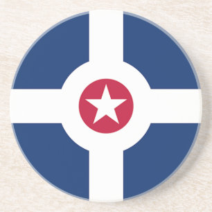 Underlägg med Flagga Indianapolis, Förenta statern