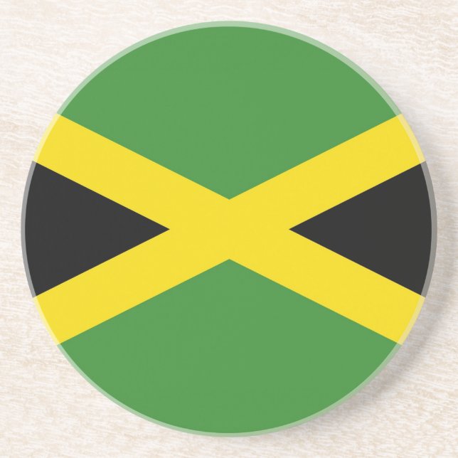 Underlägg med Flagga Jamaica (Framsidan)