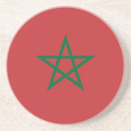 Underlägg med Flagga Marocko