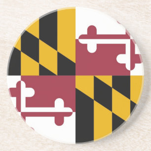 Underlägg med Flagga Maryland, USA