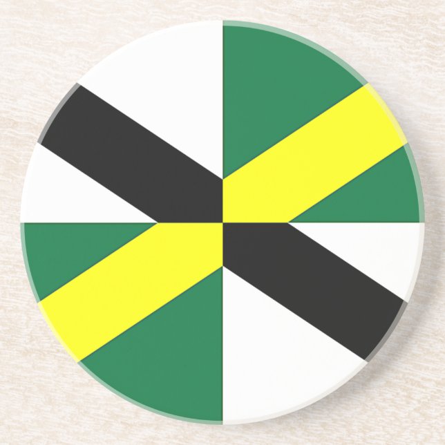 Underlägg med Flagga Monterey, Kalifornien, USA (Framsidan)