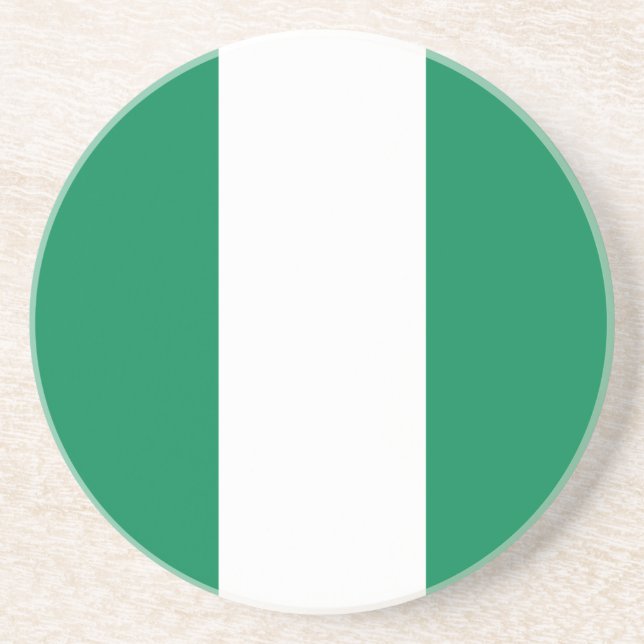 Underlägg med Flagga Nigeria (Framsidan)