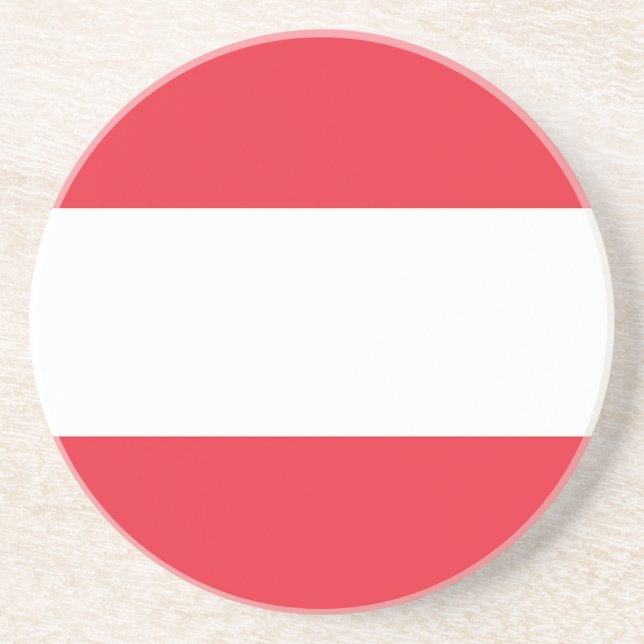 Underlägg med Flagga Österrike (Framsidan)