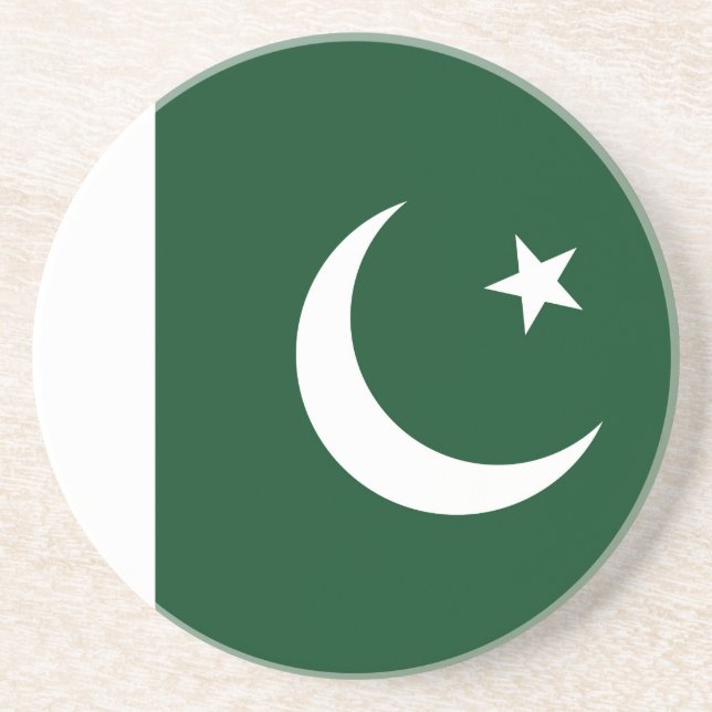 Underlägg med Flagga Pakistan (Framsidan)