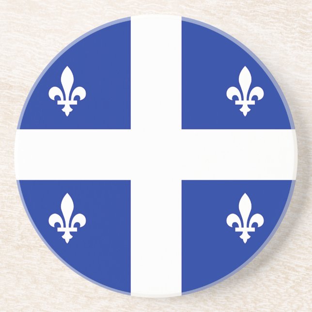 Underlägg med Flagga Quebec, Kanada (Framsidan)