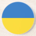 Underlägg med Flagga Ukraina<br><div class="desc">Eleganten Underlägg med flagga i Ukraina. Den här produkten har sitt anpassade.</div>