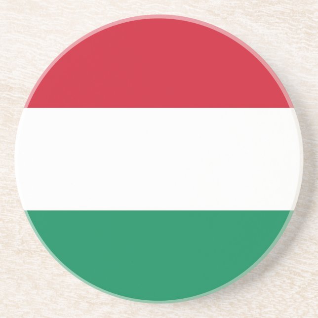 Underlägg med Flagga Ungern (Framsidan)