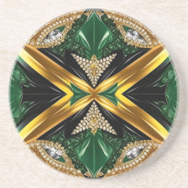 Underlägg med Jamaican Färg Design