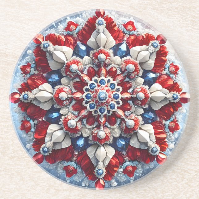 Underlägg med Norge Färg Design (Framsidan)
