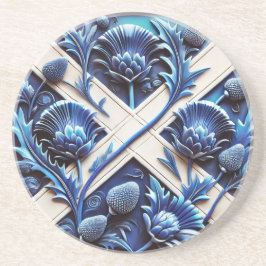 Underlägg med Scottish Thistles Design