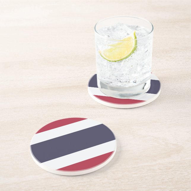 Underlägg med Thailands flagga (Sidan)