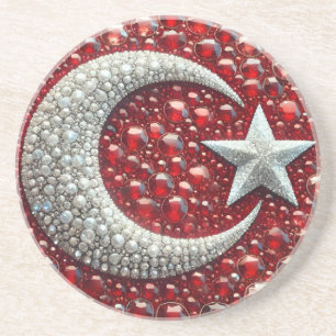 Underlägg med turkiska Färg-design