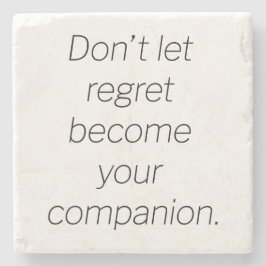 Underlägg om ångra Marble Stone