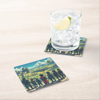 Underlägg Papper Kvadrat