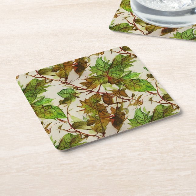 Underlägg Papper Kvadrat (Vinklad)