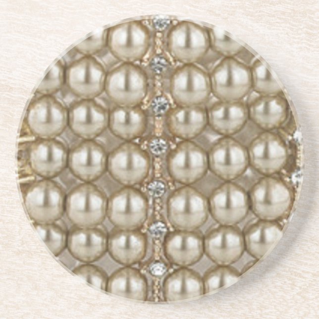 Underlägg pärlor och diamanter (Framsidan)