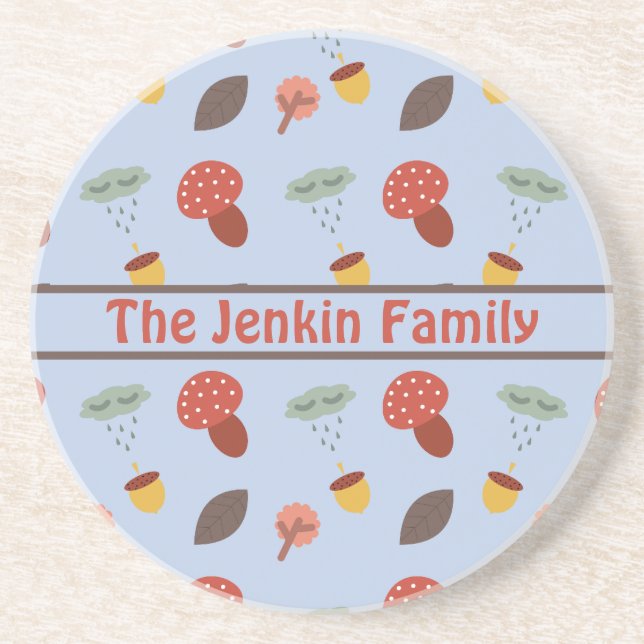 Underlägg personlig höst (Framsidan)