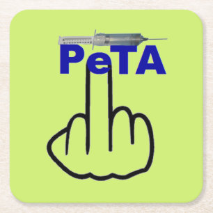 Underlägg Peta Flip Papper Kvadrat