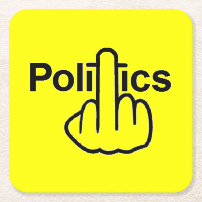 Underlägg Politik Vänd (Framsidan)