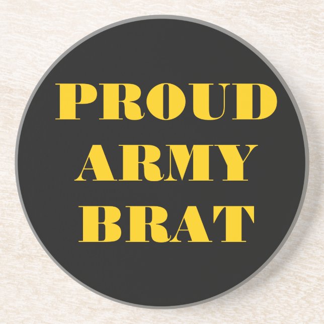 Underlägg Proud Army Brat (Framsidan)