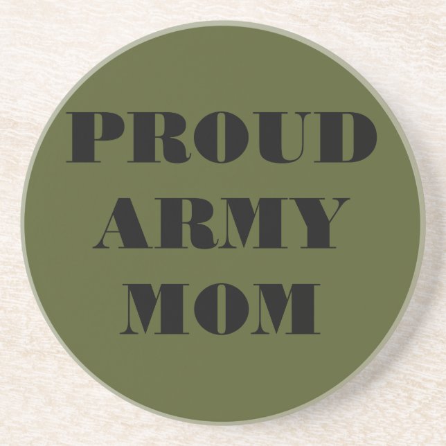 Underlägg Proud Army Mamma (Framsidan)