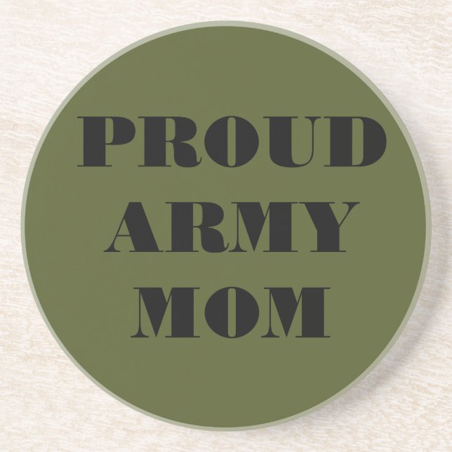 Underlägg Proud Army Mamma (Framsidan)
