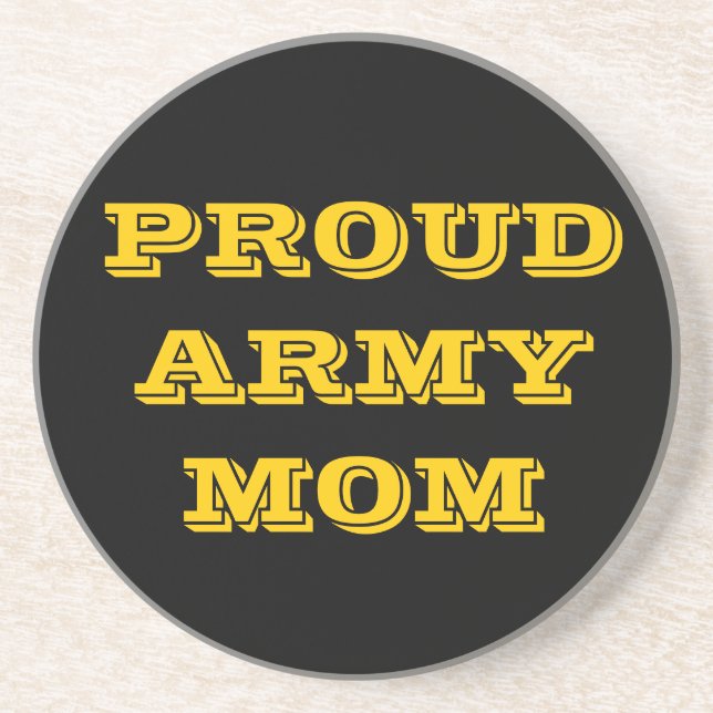 Underlägg Proud Army Mamma (Framsidan)
