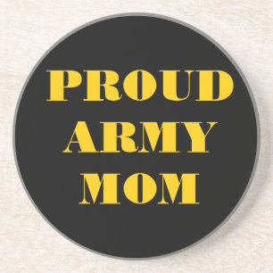 Underlägg Proud Army Mamma Sandsten