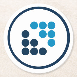 Underlägg - Rund - kardråvara Underlägg Papper Rund