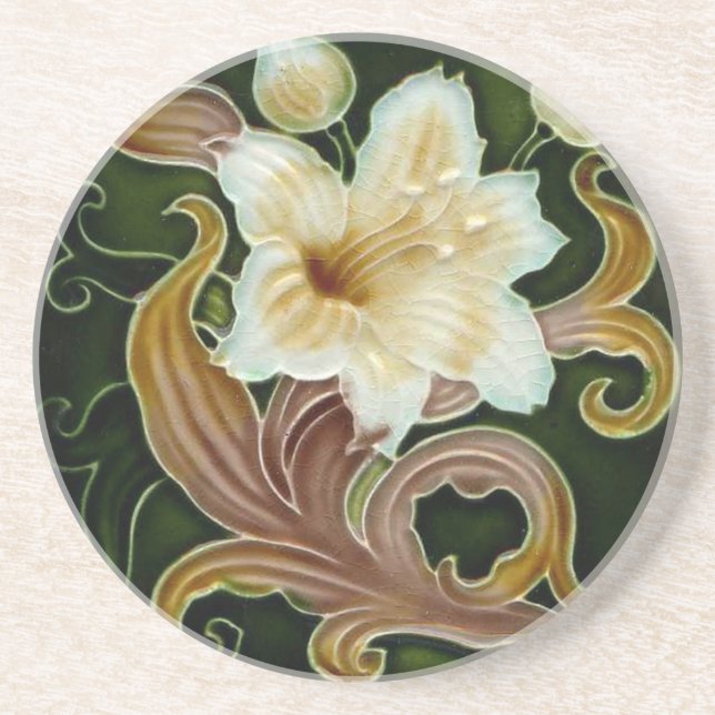 underlägg sandsten Underlägg Art nouveau (Framsidan)