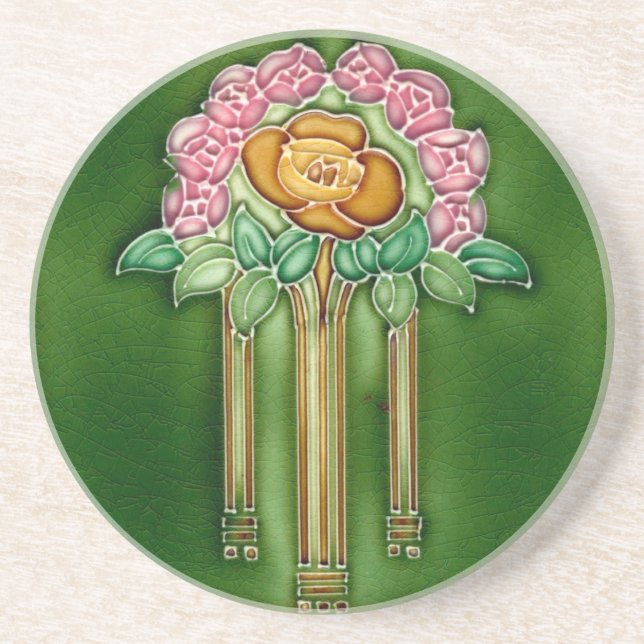 underlägg sandsten Underlägg Art nouveau (Framsidan)