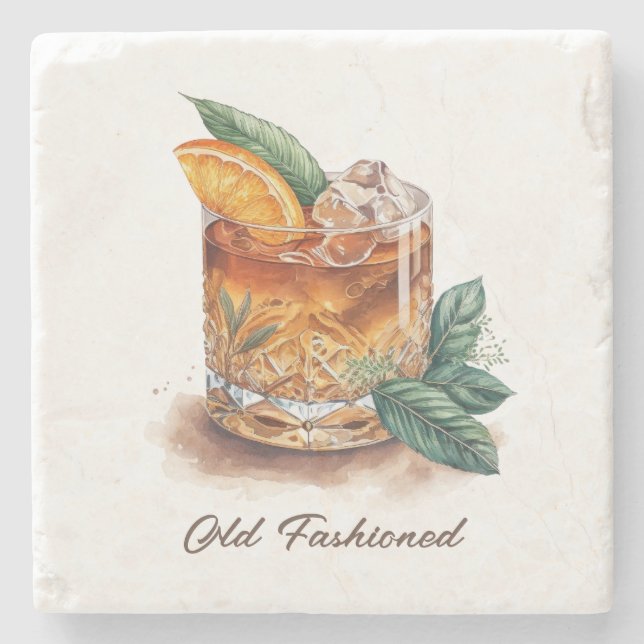 Underlägg, sten - gammalt fastiserat stenunderlägg (Framsidan)