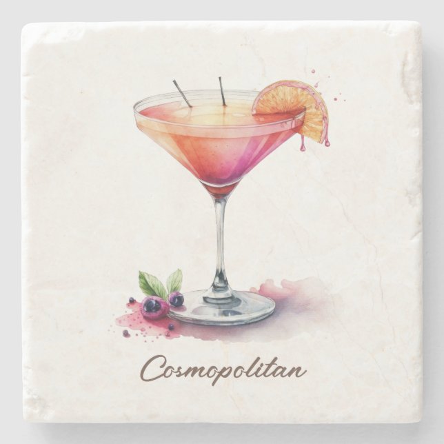 Underlägg, sten - kosmopolitan stenunderlägg (Framsidan)