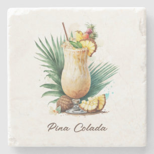 Underlägg, sten - Pina Colada Stenunderlägg