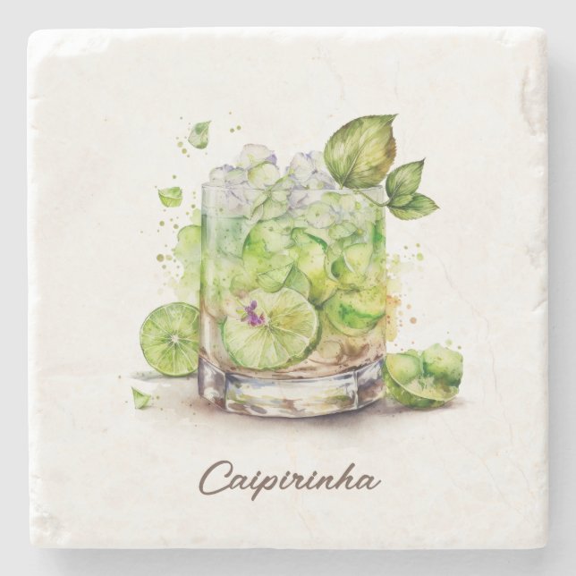 Underlägg, Stone - Caipirinha Stenunderlägg (Framsidan)