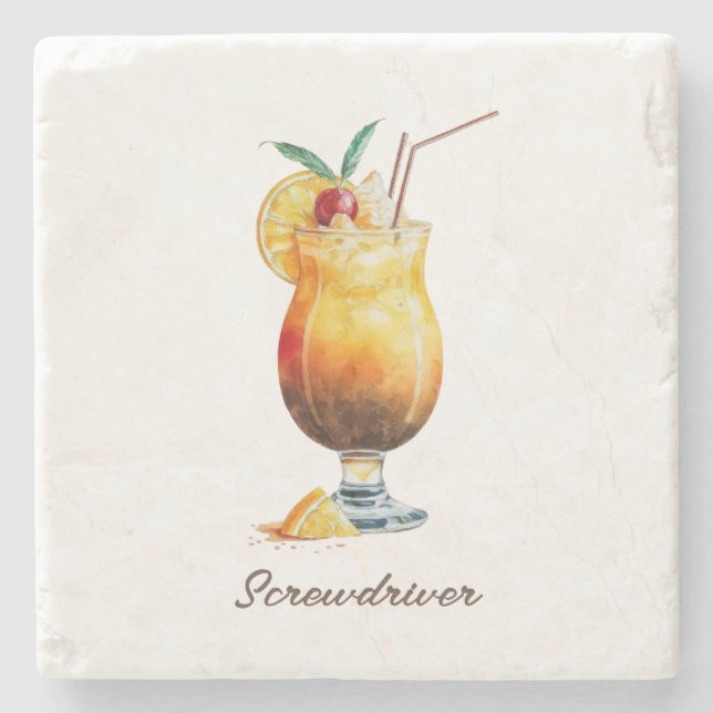 Underlägg, Stone - Screwdriver Stenunderlägg (Framsidan)