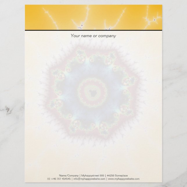 Underlägg - Teckenbild Brevhuvud (Framsida)