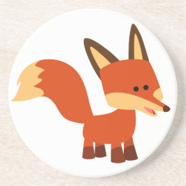 Underlägg Tecknaden Fox för utspädd  Sandsten