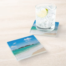 Underlägg tropisk persika av turkar och kaicos