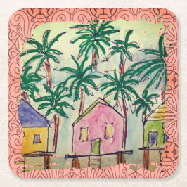 Underlägg - Tropiskt kabinpenseldrag-2