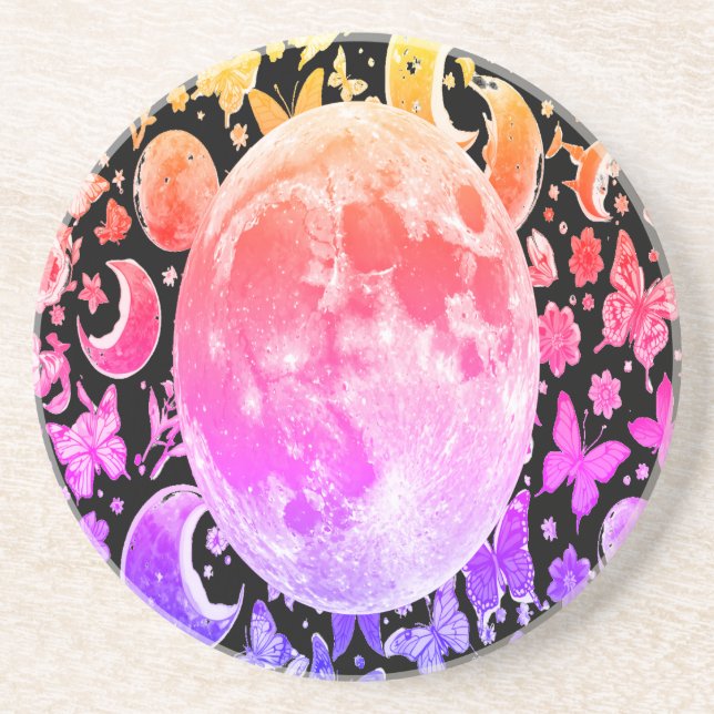 Underlägg uppsättning för Cosmic Måne-fas (Framsidan)