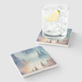 Underlägg vattenfärgsfärgston för vinter Art-ton