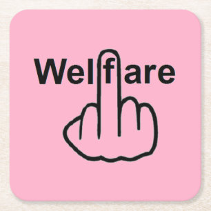 Underlägg Welfare Flip Papper Kvadrat
