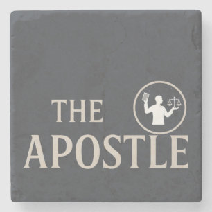 Underläggen Apostle - Square Stone (uppsättning 4 Stenunderlägg