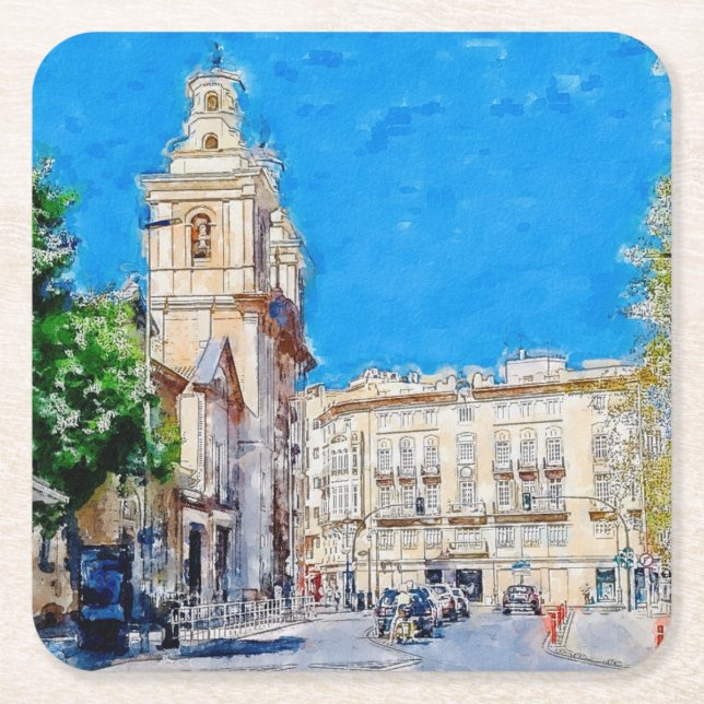 Underläggs ’Murcia’ Underlägg Papper Kvadrat (Framsidan)