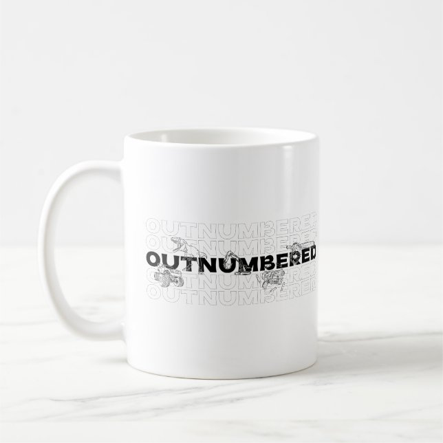 Underlägset av pojkar kaffemugg (Vänster)
